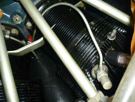 second hand  CJ6  civilian engine model