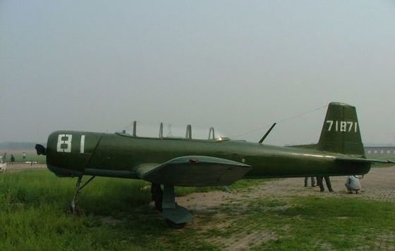 Nanchang CJ6 civilian training aircraft model