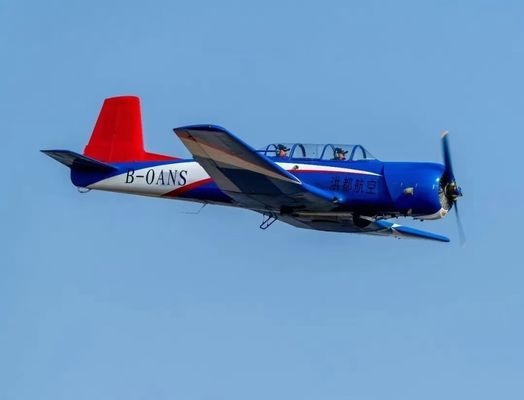 Nanchang CJ6 civilian training aircraft model