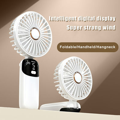 USB Charging, 400 Mah Battery, 5 Colors to Choose From, Can Be Placed on the Desk and Can Be Held Portable Handheld Small Fan