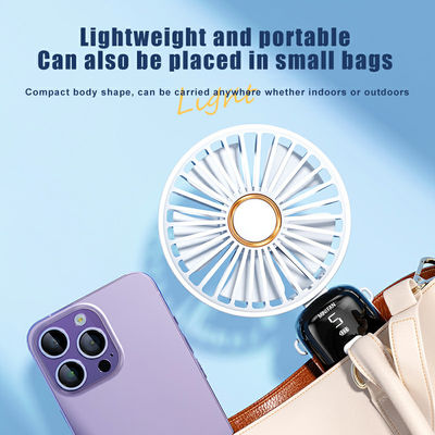 USB Charging, 400 Mah Battery, 5 Colors to Choose From, Can Be Placed on the Desk and Can Be Held Portable Handheld Small Fan