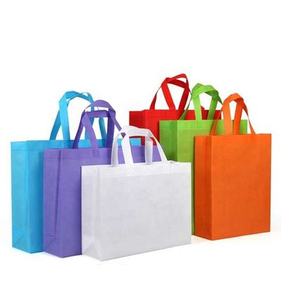 Reusable Polypropylene Shopper Packaging Laminated  Non Woven Sac Shopping Tote pp Non-woven Shopping Bag