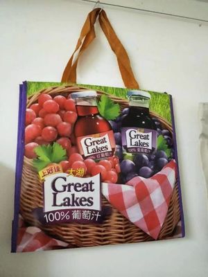 Reusable Polypropylene Shopper Packaging Laminated  Non Woven Sac Shopping Tote pp Non-woven Shopping Bag