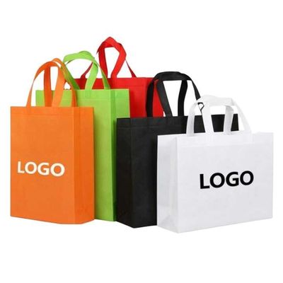 Wholesale Price Custom Printed Recycle Reusable Holographic Silver PP Laminated Non Woven Tote Shopping Bag