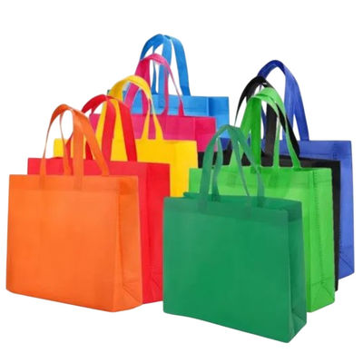Wholesale Price Custom Printed Recycle Reusable Holographic Silver PP Laminated Non Woven Tote Shopping Bag