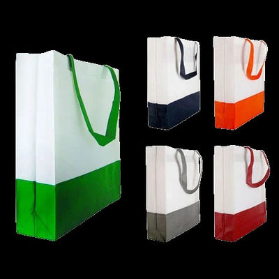 Cheap Tote Bags Custom Printed Recyclable Fabric Non Woven Shopping Bags With Logo Custom Reusable Shopping Bags