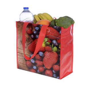 Cheap Tote Bags Custom Printed Recyclable Fabric Non Woven Shopping Bags With Logo Custom Reusable Shopping Bags