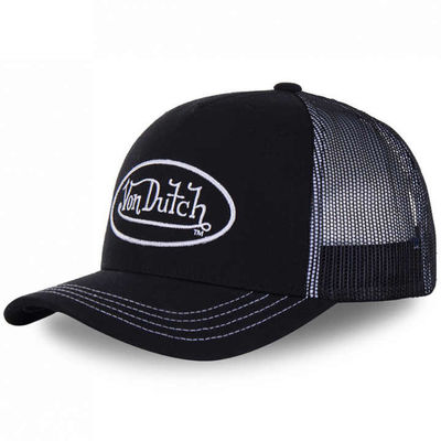Custom Print 3D Logo High Quality Black OEM Sport Foam Hats Promotional Blank Unstructured Sport Golf Men Dad Trucker Cap Hat