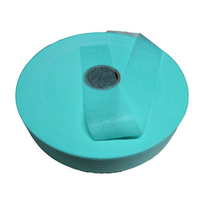 Embossed Hot Air Nonwoven Fabric Roll Baby Diaper Topsheet Moon Pattern Thermal-bond Non Woven Fabric Single Layer