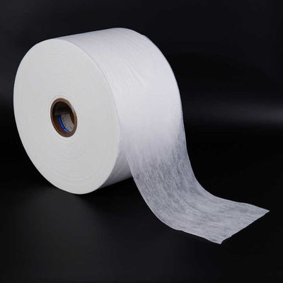 Custom 50g 80gsm Soft Through Hydrophilic Wadding Antibacterial pp Es Hot air Cotton Fabric Non Woven for Kn95 Mask Inner Layer