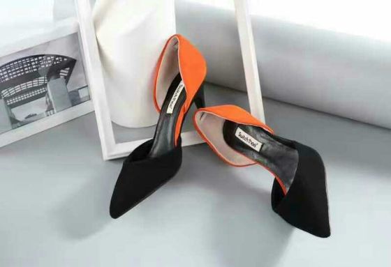 Fashion Pointed  folding Heels High Heel Sandals Women's Shoes Custom Large Size Ladies High Heel Pumps