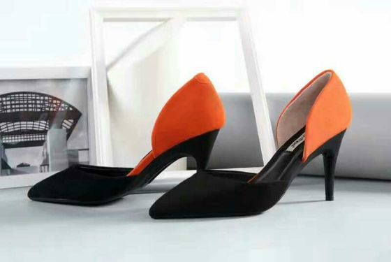 Fashion Pointed  folding Heels High Heel Sandals Women's Shoes Custom Large Size Ladies High Heel Pumps