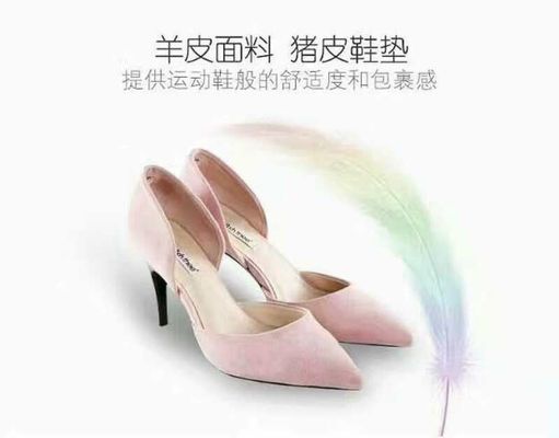 Women's foldable High Heels with Square Pointed Metal Buckle Casual Comfortable PU Insole Anti-Slippery Light Weight