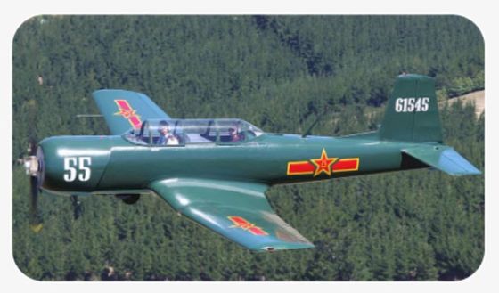Made in China Competitive Recreation  civilian Aircraft CJ6 Private  Airplane model