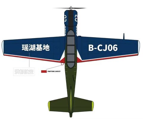 Customized Airplane Civil Airplane Model High Altitude Large Payload civilian CJ6 Aircraft model