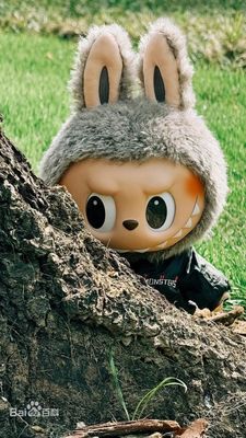 Popmart Official Store Legit the Monsters Macaron Plush Toys Heart-beating Keychain Custom Mystery Boxes Original Labubu Doll