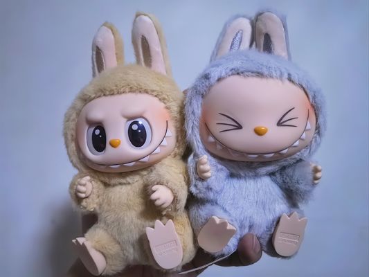POP MART LABUBU V2 Have a Set PVC Macarons Vinyl Face Series Heart Beating Trendy Plush Toy Figure Blind Box