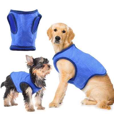 Summer Pet Cooling Jacket Chaqueta De Enfriamiento Para Mascotas Dog Cooling Vest Coat Harness for Puppy and Cat